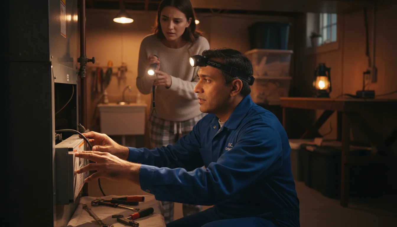 Emergency HVAC Repair in Pottersdale, PA near me · HVAC